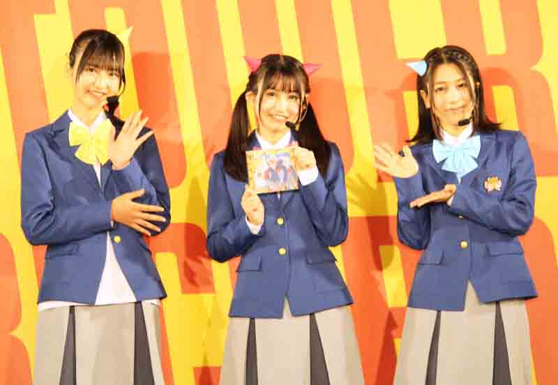 「さくら学院」出身メンバーらティーン3人組「おにぱんず!」、アニメから飛び出しアイドルフェスなど出演で注目