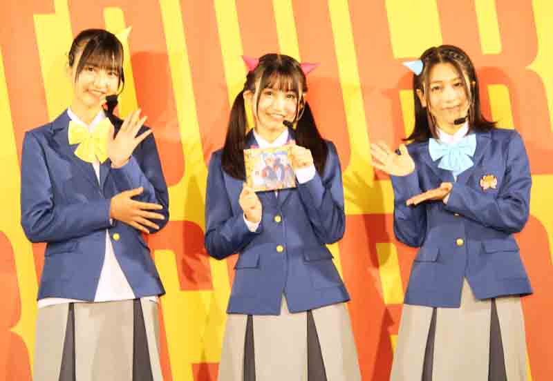 「さくら学院」出身メンバーらティーン3人組「おにぱんず！」、アニメから飛び出しアイドルフェスなど出演で注目